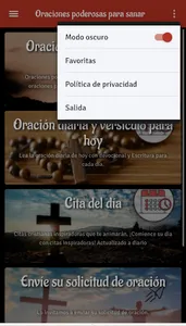Oraciones poderosas para curar screenshot 2