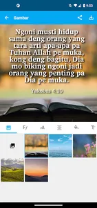 North Maluku Malay Bible App screenshot 1