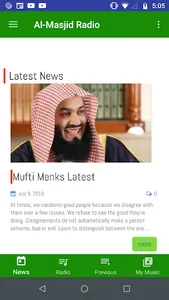 AL-Masjid Radio screenshot 1