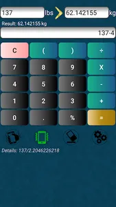 lbs kg converter screenshot 3
