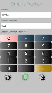 Simplify Fractions screenshot 1