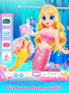 Mermaid Games: Princess Makeup screenshot 1