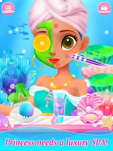 Mermaid Games: Princess Makeup screenshot 3