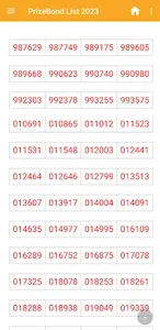 Prize Bond List 2023 screenshot 22