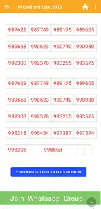 Prize Bond List 2023 screenshot 23