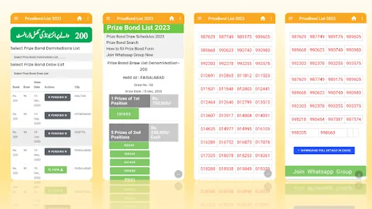 Prize Bond List 2023 screenshot 5