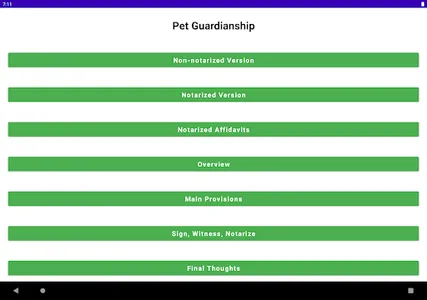 Pet Guardianship screenshot 4