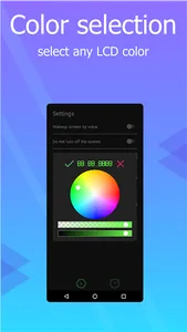 Full-screen digital clock. Tim screenshot 11