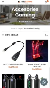 Fraggaming Store screenshot 1