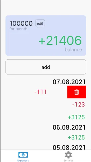Monezy screenshot 1
