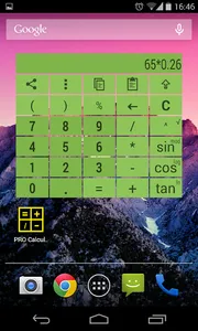 Widget Calculator PRO colorful screenshot 16