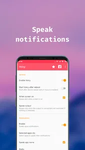 Voicy: voice notifications screenshot 1