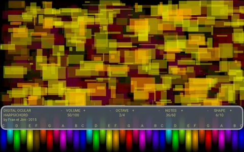 DIGITAL OCULAR HARPSICHORD screenshot 1