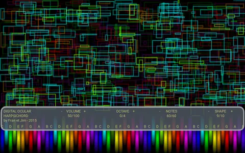 DIGITAL OCULAR HARPSICHORD screenshot 3