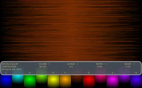 DIGITAL OCULAR HARPSICHORD screenshot 4