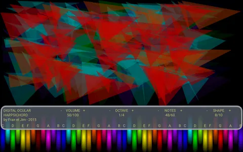 DIGITAL OCULAR HARPSICHORD screenshot 5