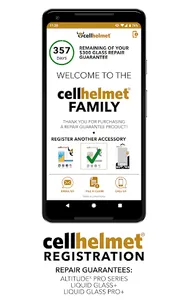 cellhelmet Registration screenshot 0