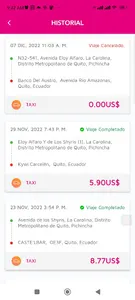 DIGITAXI Ec Cliente screenshot 5