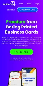 Profile Card - eBusiness Card screenshot 1