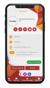 Profile Card - eBusiness Card screenshot 6