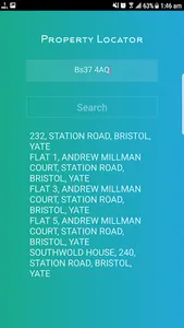 UK Address Finder screenshot 1