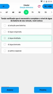 Simulado cnh detran 2023 screenshot 5