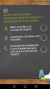 Prevenção Rodoviária Quiz screenshot 3