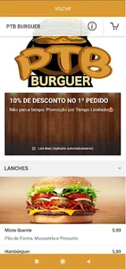 Ptb Burguer screenshot 1