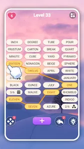 Words Sort: Word Associations screenshot 1