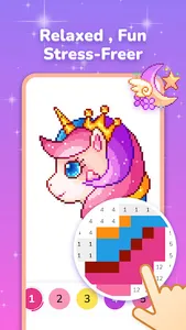 Pixel Coloring-Color by number screenshot 18