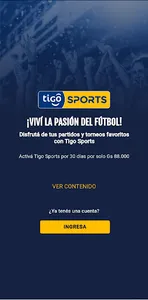 Tigo Sports Paraguay screenshot 1