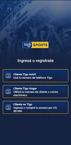 Tigo Sports Paraguay screenshot 2