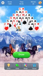 Pyramid Solitaire screenshot 1