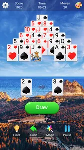 Pyramid Solitaire screenshot 2