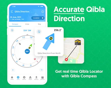 Qibla Compass: Qibla Direction screenshot 0