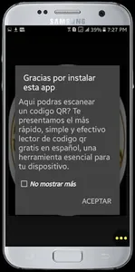 FACIL LECTOR QR screenshot 1