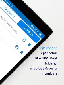 dbz: QR and Barcode Scanner screenshot 14