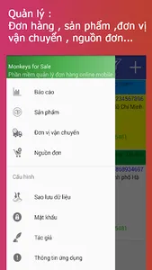 Quản lý bán hàng online mobile screenshot 1