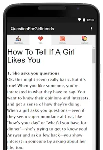 Question To Ask Your Girlfrien screenshot 2