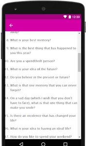 Questions To Ask Your Crush screenshot 2