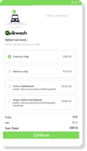 Quikwash screenshot 4