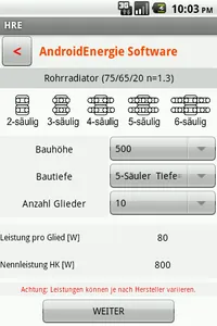 Radiator Heizkörper screenshot 3