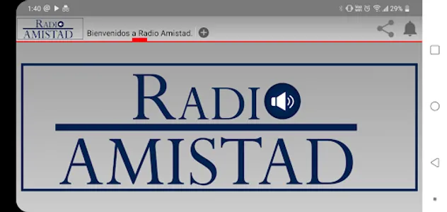 Radio Amistad screenshot 1