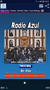 Radio Azul 95.5 Mhz Tilcara, J screenshot 0