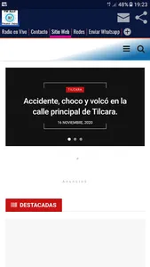 Radio Azul 95.5 Mhz Tilcara, J screenshot 2
