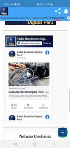 Radio Bendición Digital Peru screenshot 4