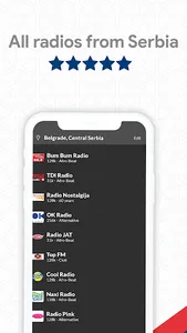 Rádios Sérvia screenshot 0