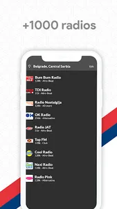 Rádios Sérvia screenshot 1