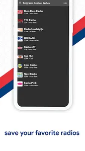 Rádios Sérvia screenshot 2