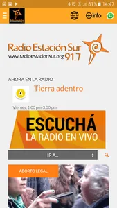 Radio Estación Sur screenshot 1